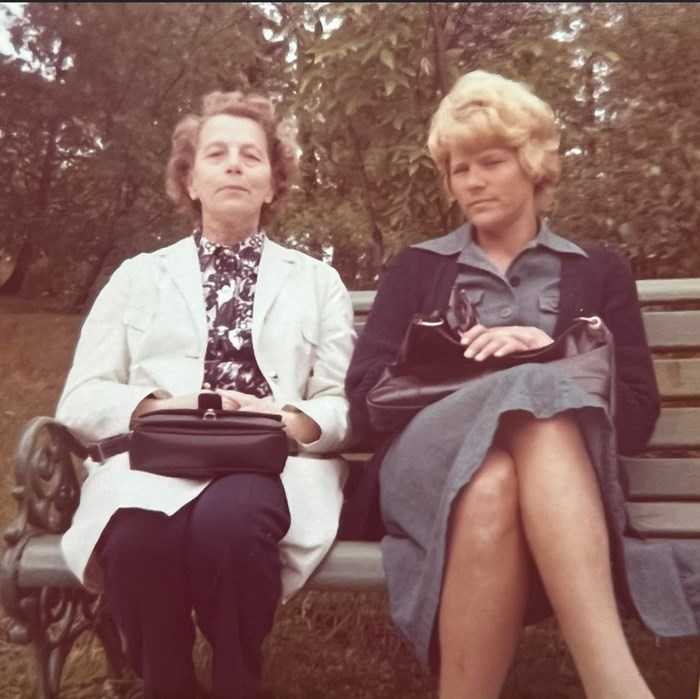 My mum Anne-Marie and granny Märta